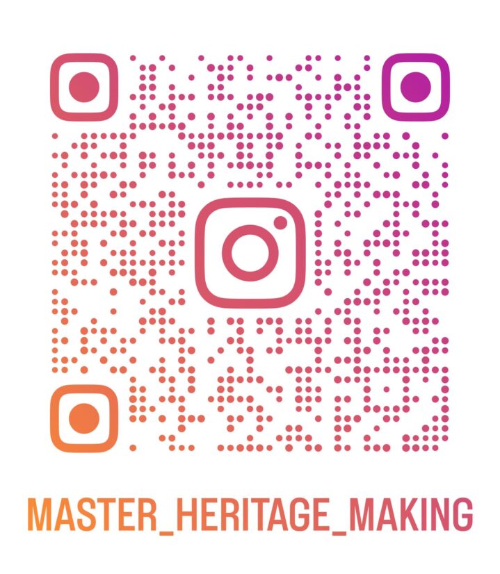 QRcode del profilo Instagram del Master Heritage Making